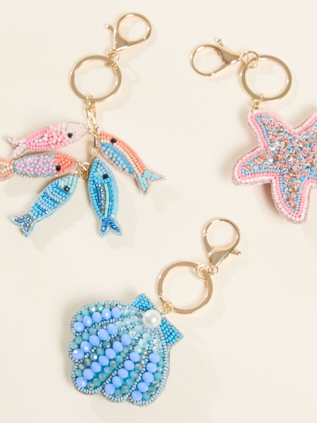 Beaded Shell Bag Charm Detail 5 - AS Kids