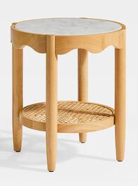 Sienna Marble Side Table Detail 3 - ALTAR'D STATE KIDS