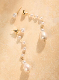 Emily Pearl Dangle Earring Detail 2 - ALTAR'D STATE KIDS