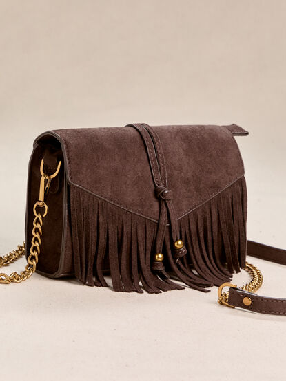 Lainey Fringe Mini Crossbody - AS Kids