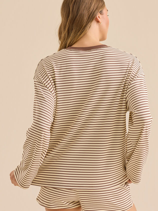 Kalliope Stripe Crewneck Detail 5 - ALTAR'D STATE KIDS
