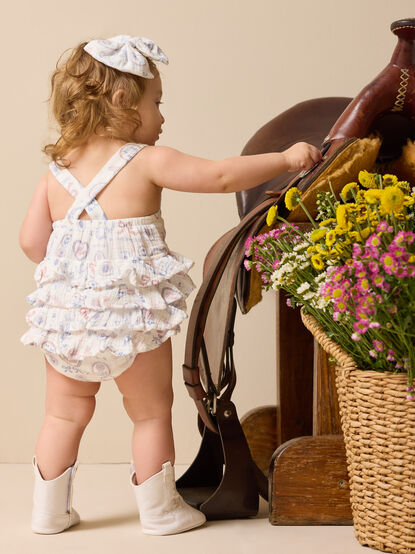 Savannah Western Sunsuit - ALTAR'D STATE KIDS