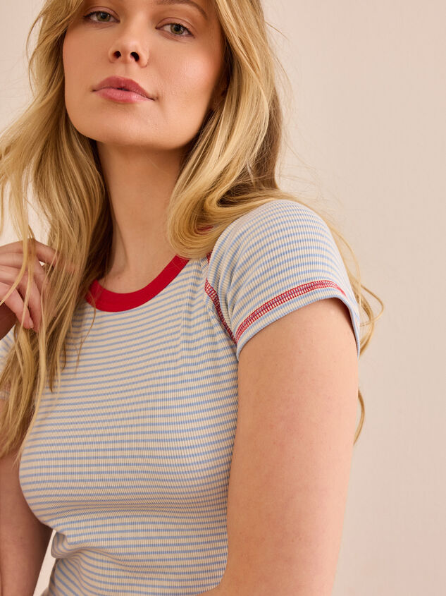 Soft Sprint Ribbed Tee Detail 4 - ALTAR'D STATE KIDS