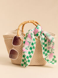 Austin Bamboo Woven Purse Detail 5 - ALTAR'D STATE KIDS