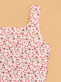 Abby Floral Unitard Detail 3 - AS Kids
