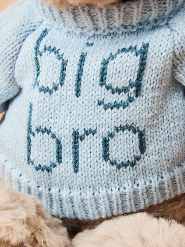 Big Bro Teddy Bear by Mud Pie Detail 3 - ALTAR'D STATE KIDS