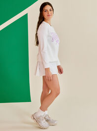 Lilly Bow Mama Sweatshirt Detail 3 - ALTAR'D STATE KIDS