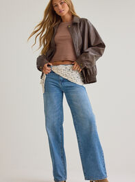 Aadhya Crochet Mid Rise Jeans - AS Kids