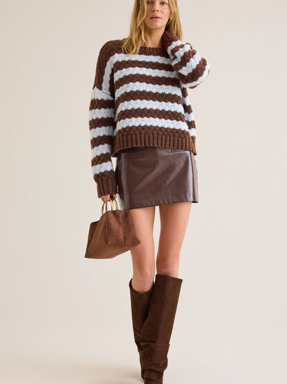 Juju Leather Skirt - AS Kids