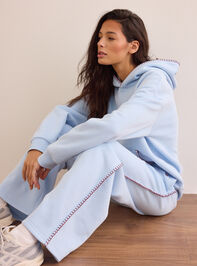 Take It Easy Whipstitch Sweatshirt Detail 6 - AS Kids