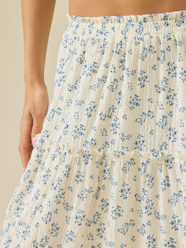 Catelyn Floral Midi Skirt Detail 2 - ALTAR'D STATE KIDS
