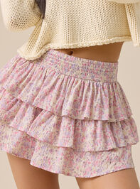 Emily Tiered Mini Skirt Detail 2 - ALTAR'D STATE KIDS