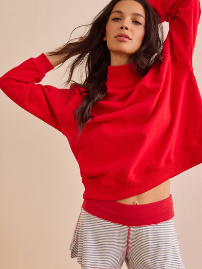 Precision Mock Neck Sweatshirt - ALTAR'D STATE KIDS