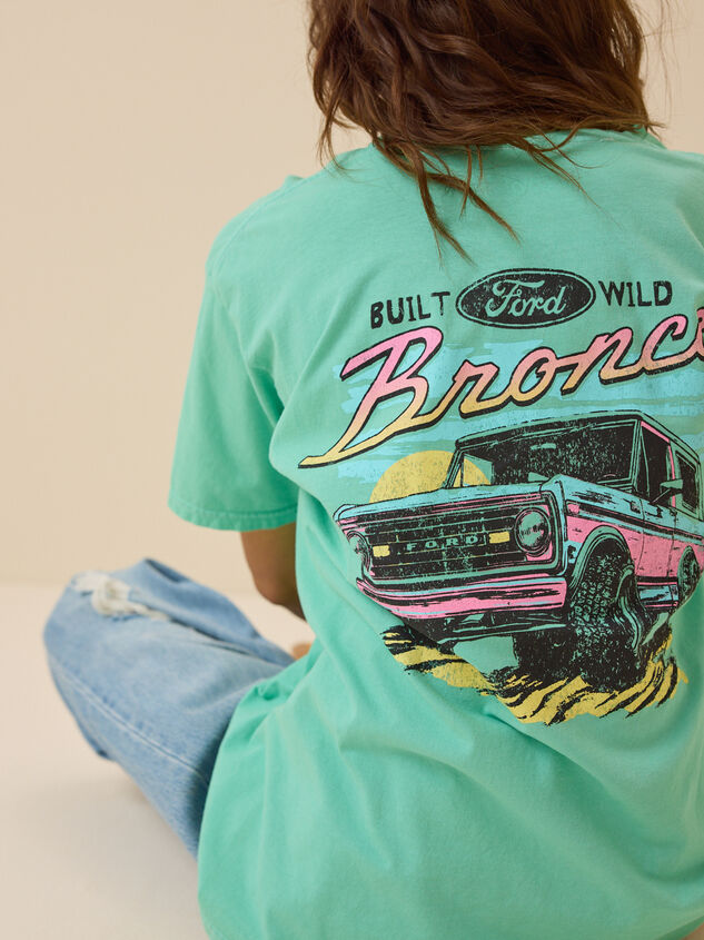 Built Wild Bronco Oversized Tee Detail 2 - ALTAR'D STATE KIDS