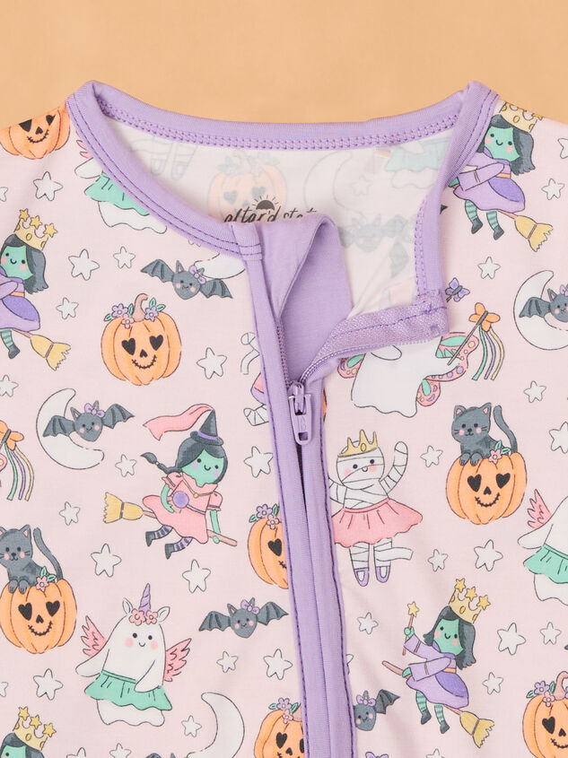 Sweet and Spooky Monster Romper Detail 3 - AS Kids