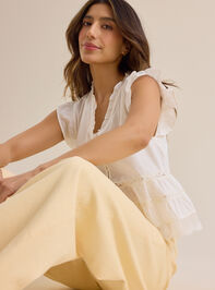 Wrenlee Flutter Sleeve Top Detail 3 - ALTAR'D STATE KIDS