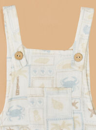 The Beach Patchwork Shortall Detail 2 - ALTAR'D STATE KIDS
