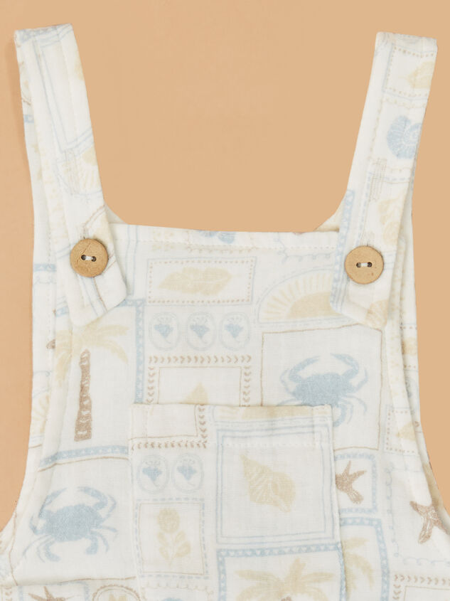 The Beach Patchwork Shortall Detail 2 - ALTAR'D STATE KIDS