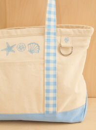 Sandy Shore Canvas Tote Detail 5 - ALTAR'D STATE KIDS