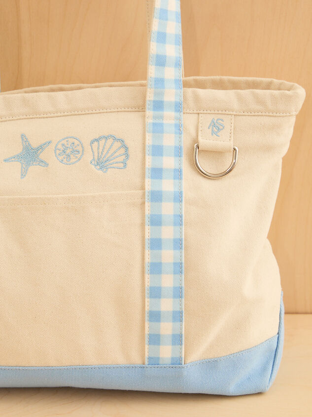 Sandy Shore Canvas Tote Detail 5 - ALTAR'D STATE KIDS