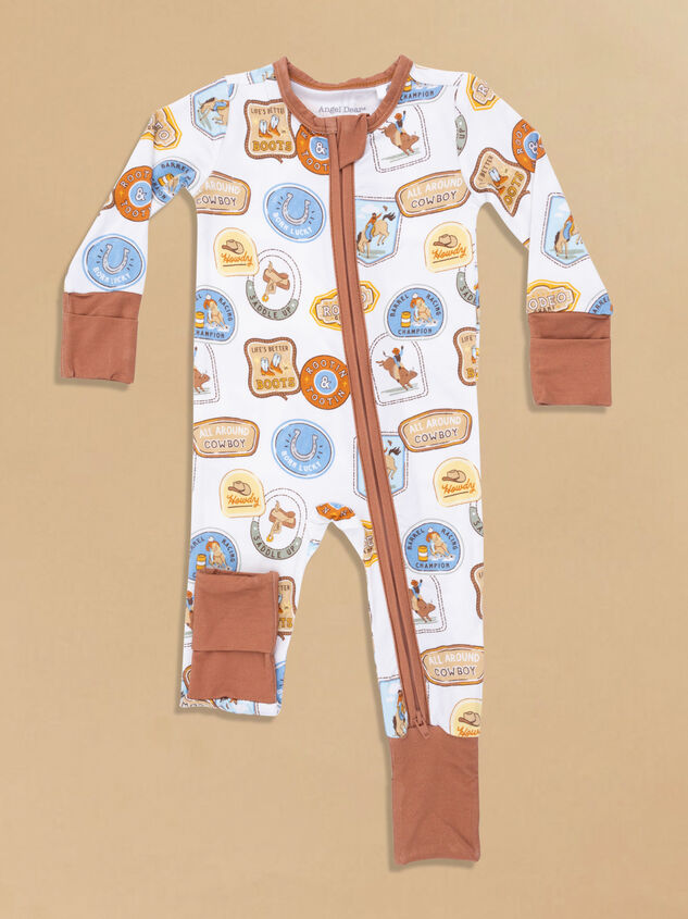 Cowboy Cutie Romper Detail 2 - ALTAR'D STATE KIDS