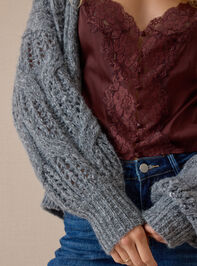Bette Knit Cardigan Detail 4 - AS Kids