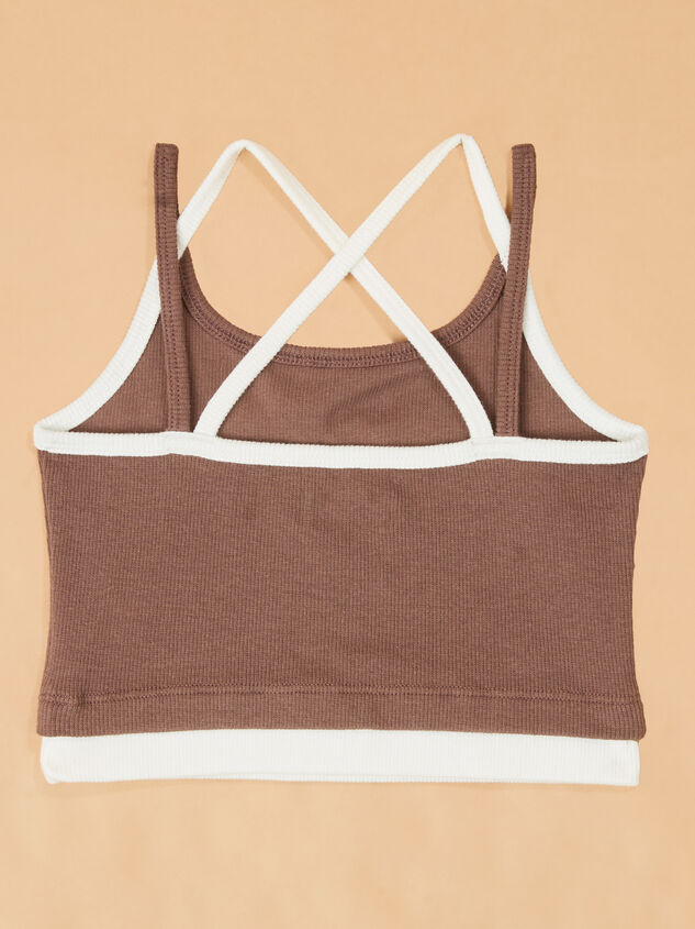 Sami Solid Rib Double Layer Tank Detail 3 - AS Kids