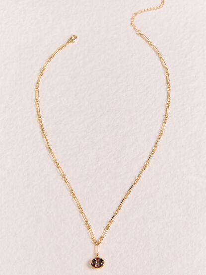 18K Polly Paperclip Necklace - AS Kids