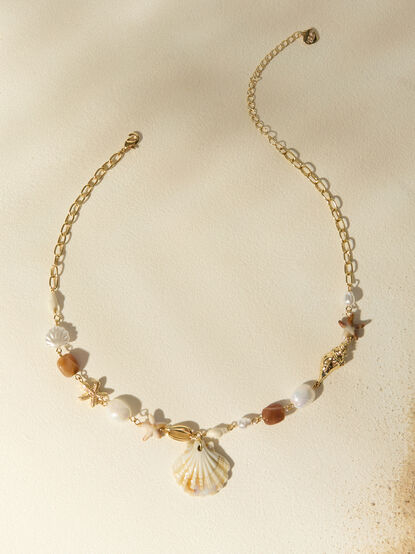 Seashell Charm Necklace - ALTAR'D STATE KIDS
