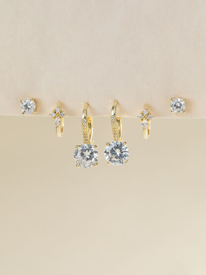 Vintage Drop Three Pack Earring Set - ALTAR'D STATE KIDS