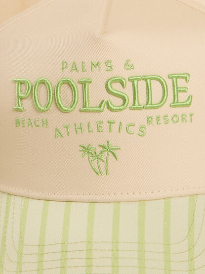 Palms & Poolside Trucker Hat - ALTAR'D STATE KIDS