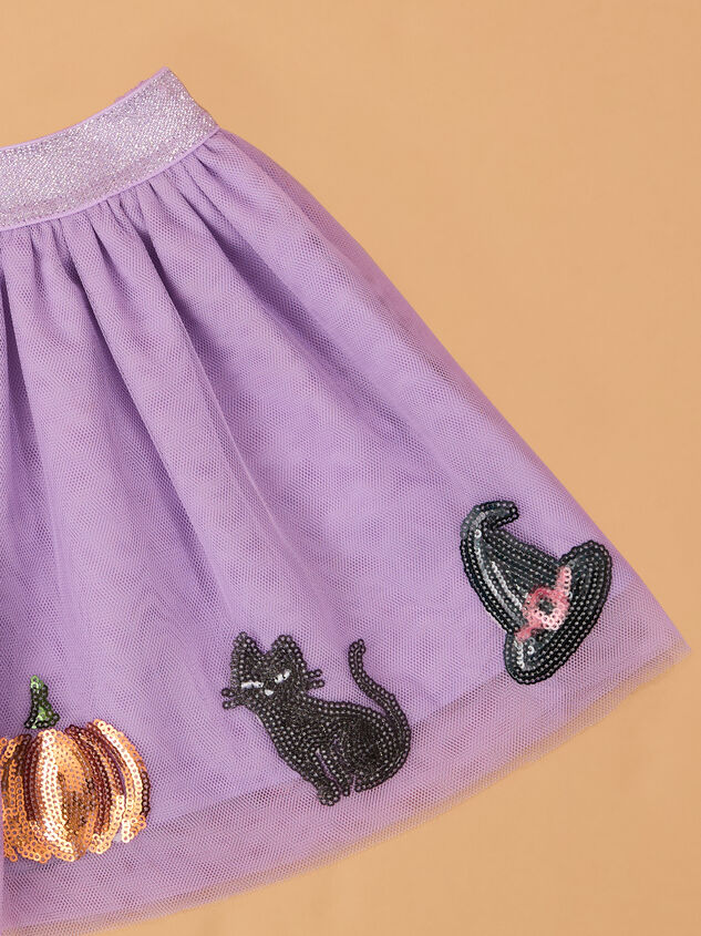 Shimmering Spookies Tutu Detail 3 - AS Kids