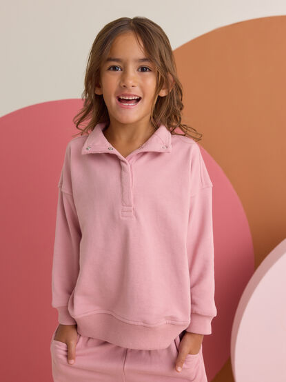 Molly Half Snap Pullover - AS Kids