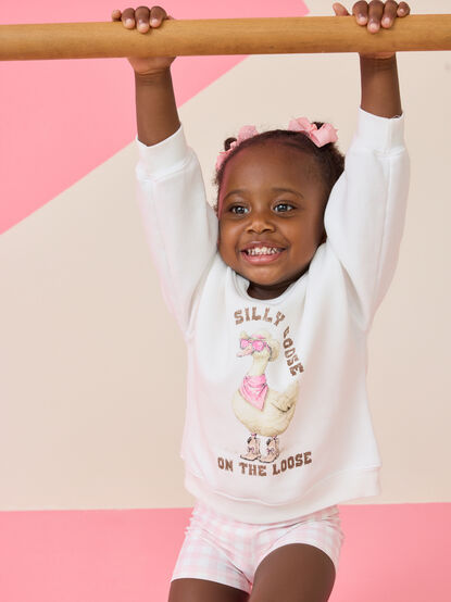 Silly Goose on the Loose Crewneck - ALTAR'D STATE KIDS