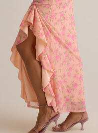 Kalista Floral Maxi Dress Detail 5 - ALTAR'D STATE KIDS