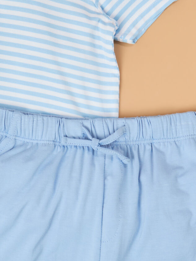 Jack Striped Golf Polo Set Detail 4 - ALTAR'D STATE KIDS