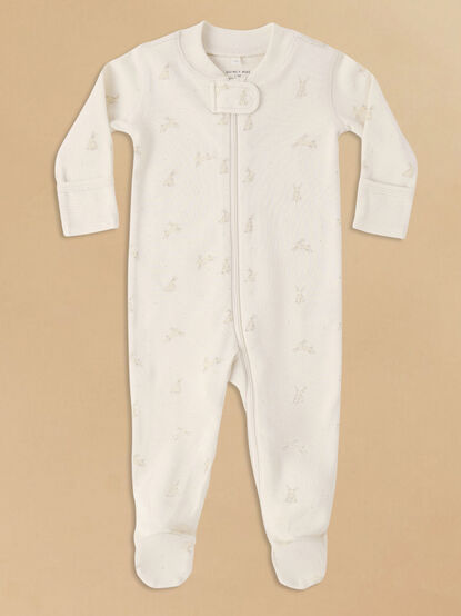 Bunny Hops Footie by Quincy Mae - ALTAR'D STATE KIDS