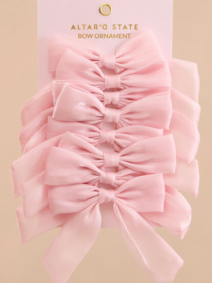 Pink Bow Ornament Pack - ALTAR'D STATE KIDS