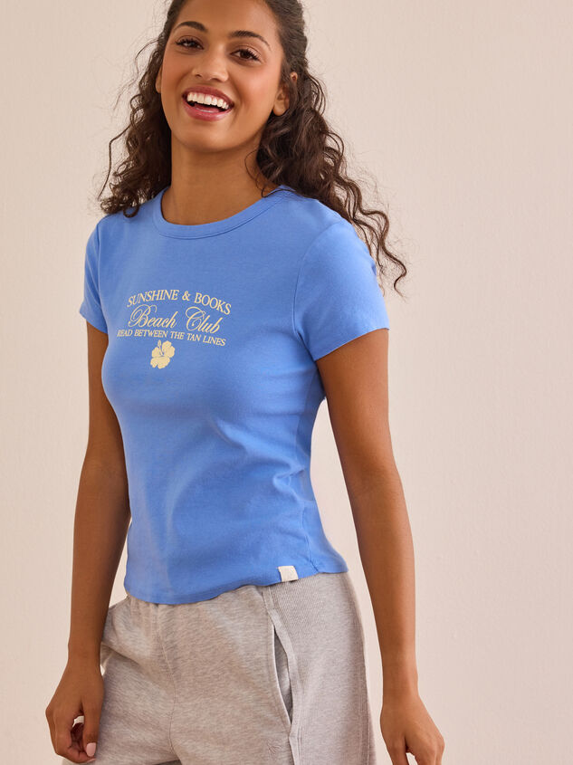 Sunshine and Books Baby Tee Detail 4 - ALTAR'D STATE KIDS