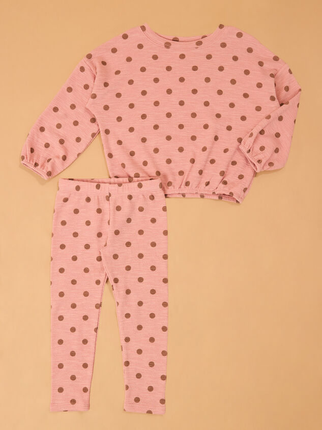 Louise Long Sleeve and Pant Dot Set - AS Kids