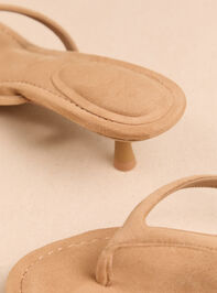 Verona Suede Kitten Heel Detail 3 - AS Kids