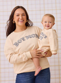 Boy Mom Camo Sweatshirt - AS Kids