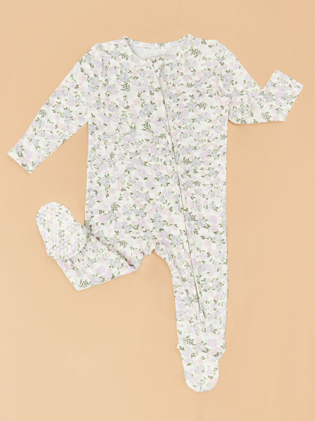 Shannon Floral Footie Detail 2 - ALTAR'D STATE KIDS