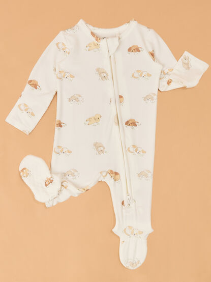 Puppy Snuggle Club Footie - AS Kids