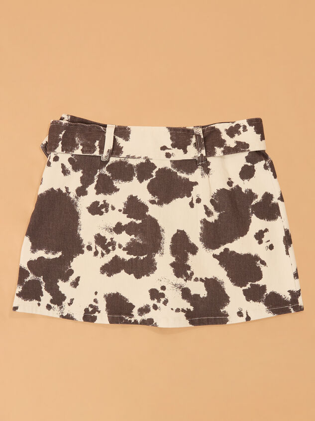 Georgia Cow Twill Skort Detail 4 - AS Kids