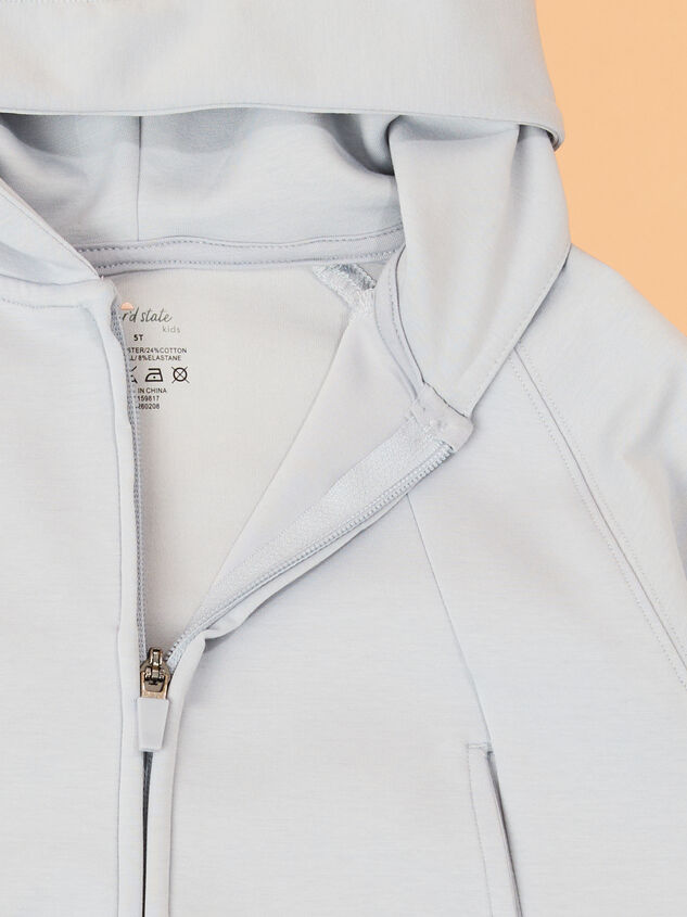 Olivia Full Zip Jacket Detail 4 - AS Kids