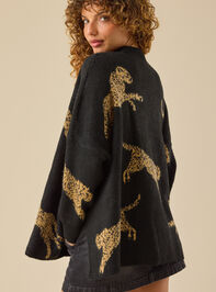 Raven Leopard Sweater Detail 5 - ALTAR'D STATE KIDS