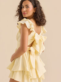 Lola Ribbed Crossover Romper Detail 2 - ALTAR'D STATE KIDS