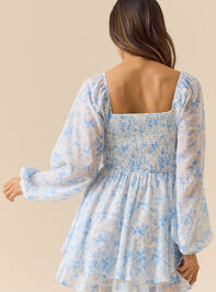 Alice Floral Smocked Romper Detail 4 - ALTAR'D STATE KIDS