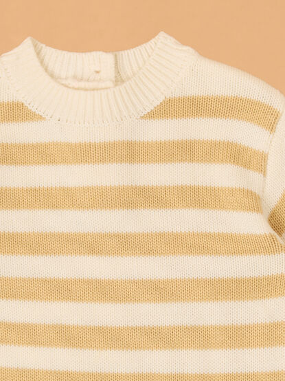 Sam Stripe Sweater Bubble - AS Kids